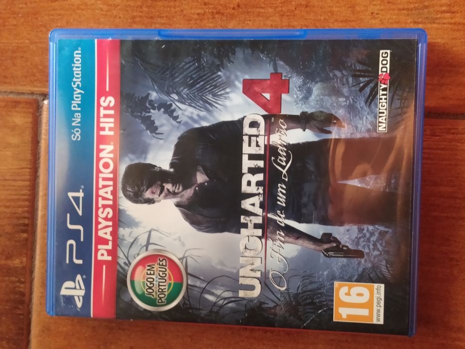 Uncharted 4 o fim de um ladrão PS4
