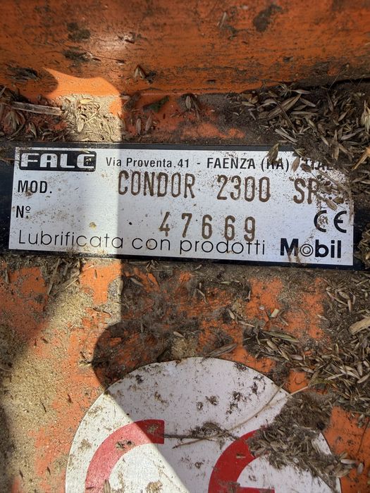 Mulczer młoteczkowy solidny FALC regulacja hydr