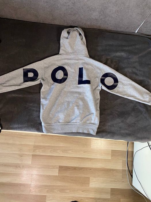 Оригінальне худі Polo Ralph Lauren з великим лого | Розмір S-M