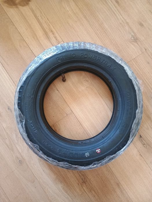 2 Opony 3.00-8 PR1MO POWERTRAX wózek inwalidzki towarowy