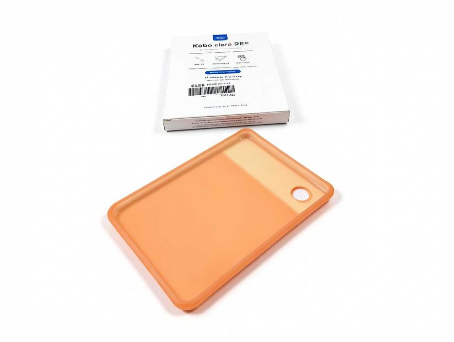 A181 Etui Tudia To Kobo Clara 2E Pokrowiec Ochronny TPU Odporny Na Wstrząsy Lekka Osłona Plecki Czytnika E-Book Różowe Matte Cover Case 6 Cali