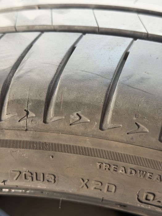 2x 285/35/22 106Y DOT 0424 Bridgestone turanza T005 B-silent