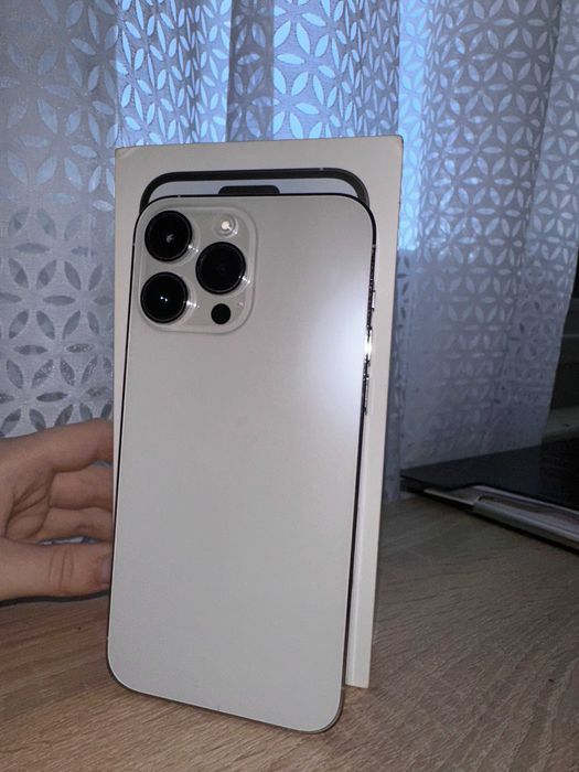 Iphone 14 pro max silver 128GB w super stanie!