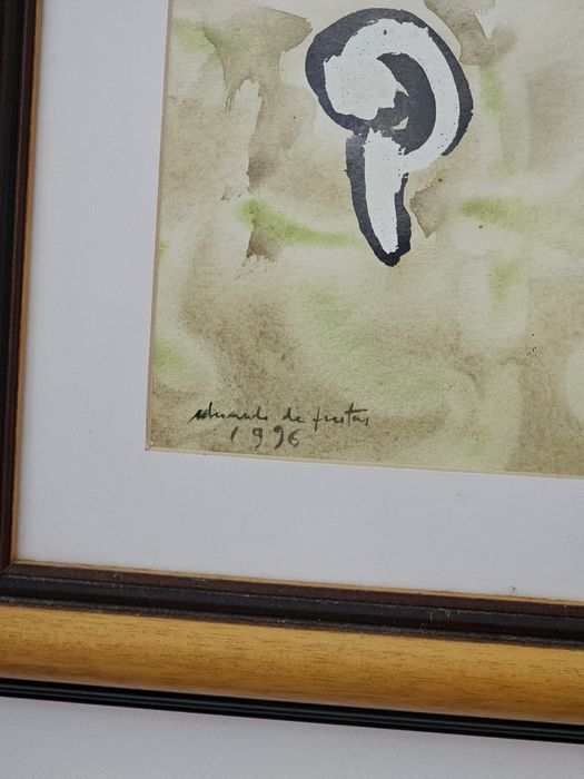 Quadro pintado à mão