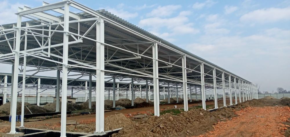 Проектування металоконструкцій.Будівництво ангарів,складів.