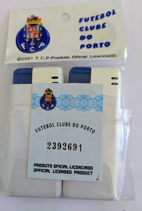 Isqueiros oficiais de 2001 do Futebol Clube do Porto