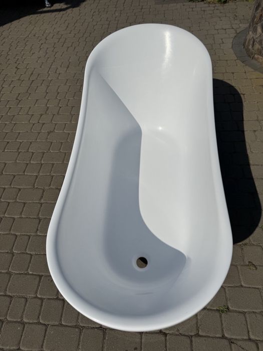 Ванна на левових лапах 161 см ретро ванна (00207+)