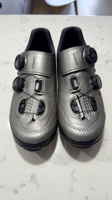 велотуфлі для гревела/МТБ Shimano XC7 SH-XC702 silver