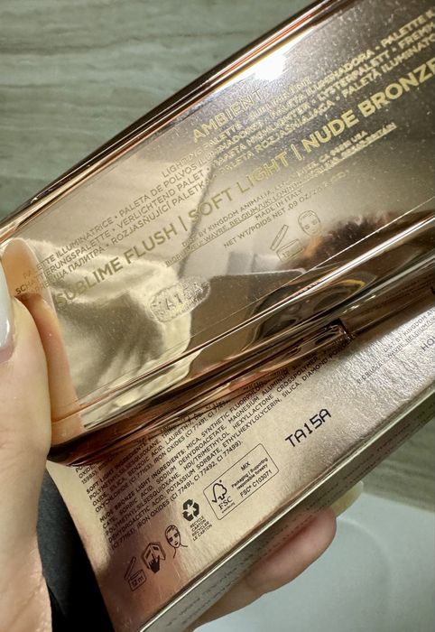 Палетка лімітка hourglass ambient lighting palette sublime edit