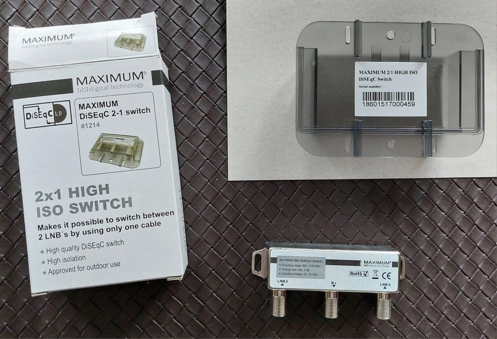 przełącznik DiSEqC 2/1