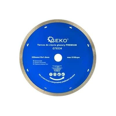 Tarcza do cięcia glazury 250mmx10x1.6mm Geko