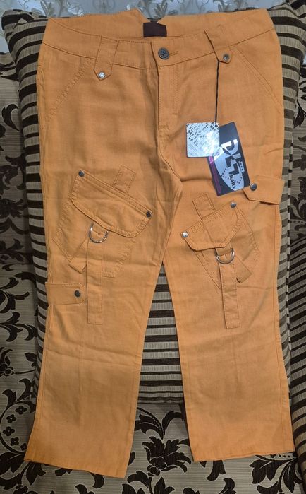 Літні  підросткові капрі для дівчаток,  розмір 26