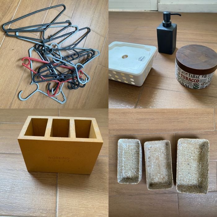 Teclado, carregador, ferro de engomar, tabua e outros