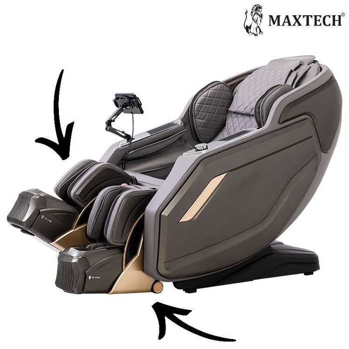 Fotel masujący Nowoczesny z rozciąganiem nóg AstraRelax Zero Gravity