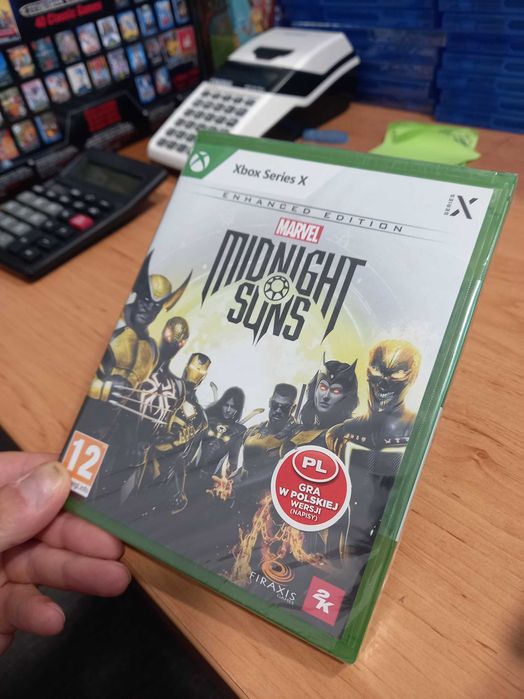 Marvel Midnight Suns xbox series X polska wersja nowa w folii