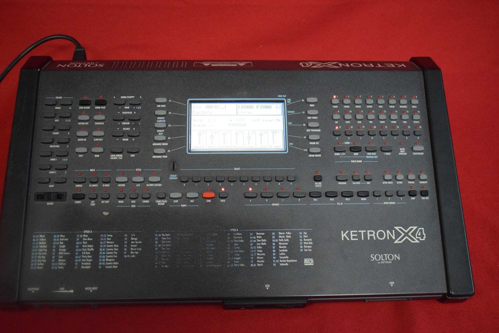 Caixa de ritmos - Módulo ketron X4 Solton