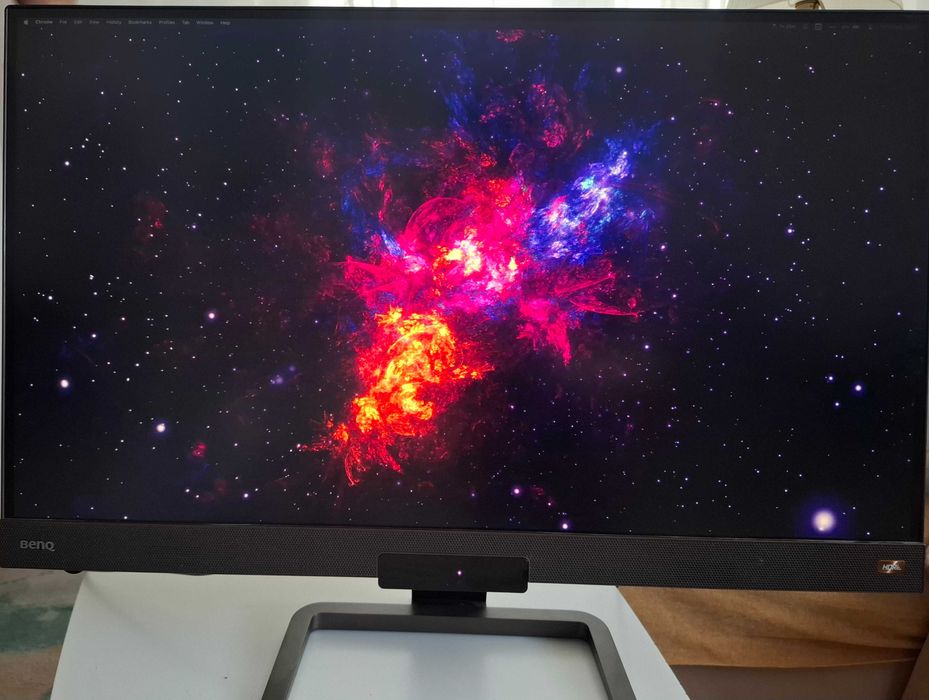 Monitor BenQ EX2780Q 2K, 144Hz, matryca 10-bitowa, FreeSync / G-Sync