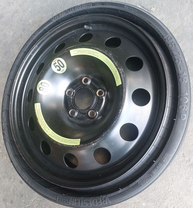 KOŁO dojazdowe składane zapasowe 18 cali 5x112x18 Mercedes

FELGA 6,5B