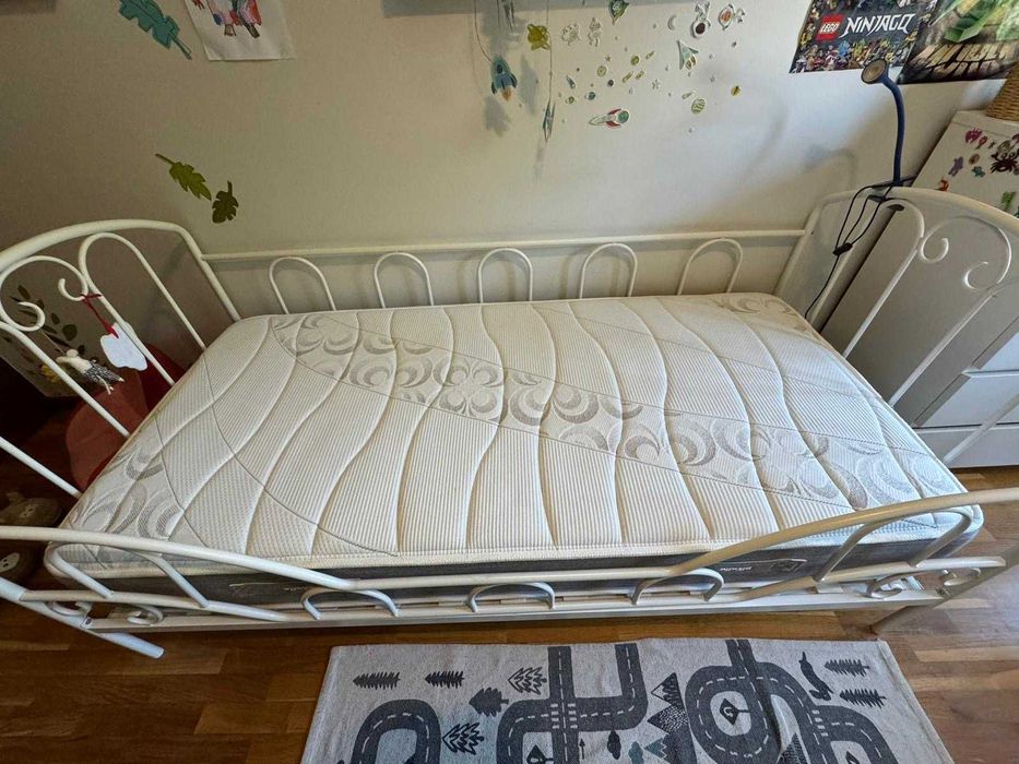 Cama solteiro + Colchão Pikolin 90 x 190 cm