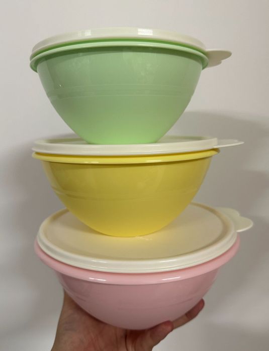 3 Caixas 775ml + 1.1L + 1.75L Tupperware