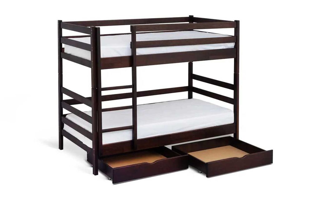 Двухъярусная кровать трансформер Соня двоярусне ліжко з масиву Вільхи.