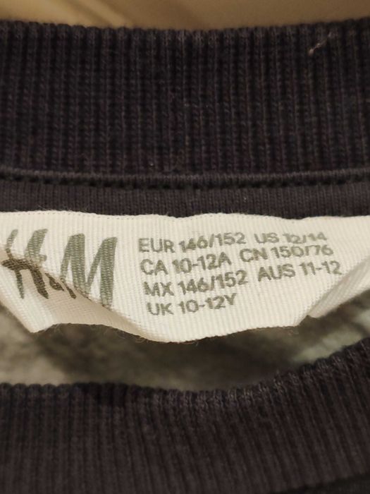 bluza chłopięca 146-152 cm napis NASA