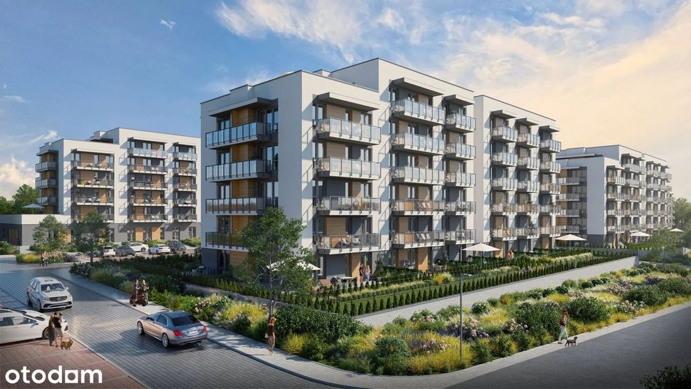 Przemyślany układ | 3 pokoje | Duży balkon