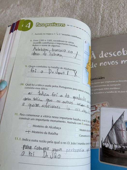 A historia no estudo do meio 4.ano