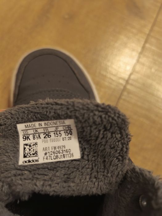 Buty jesienne adidas 26