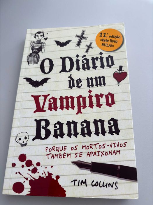 Livro "O Diário de um Vampiro Banana"