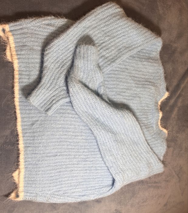 Casaco de malha grossa super quentinho, tamanho M/L [USADO]