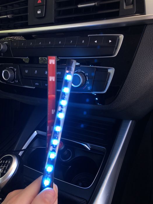 Led azul para carro