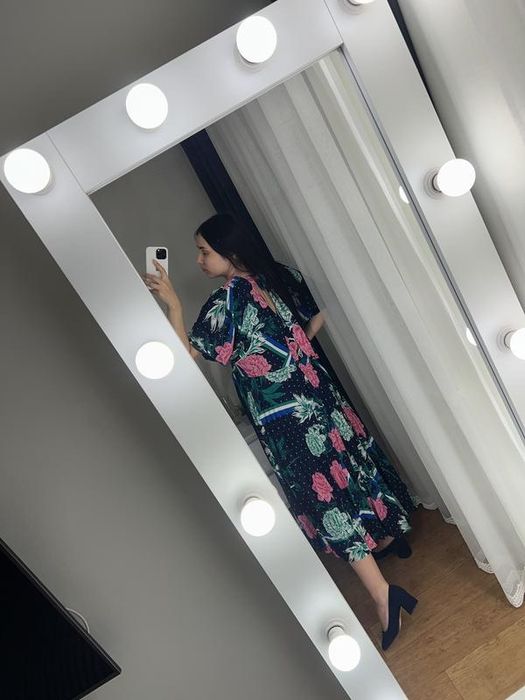 20 розмір великий розмір 54 батал плаття платье сукня плісе гофре