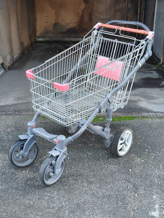 Тележка для супермаркета (хозяйственная, складская, грузовая)