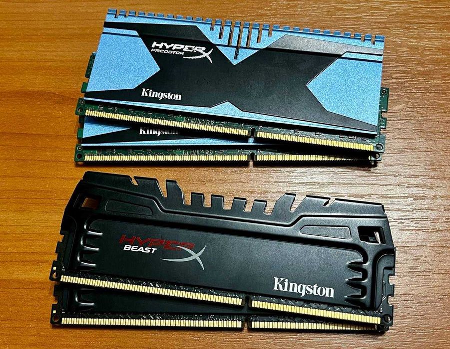 Оперативная Kingston DDR3 HyperX Predator 2400; Beast 2133; 8GB 2×4GB