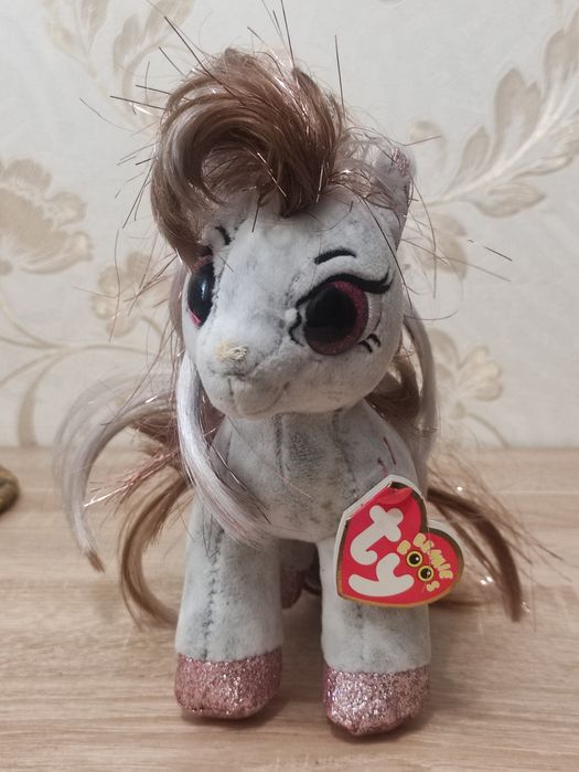 М'яка іграшка TY Beanie Boo's Плямиста поні Cinnamon