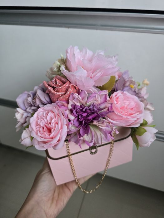 Flower box prezent upominek