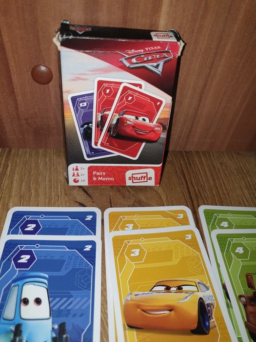 Memo i Piotruś Cars/Auta Disney Clementoni