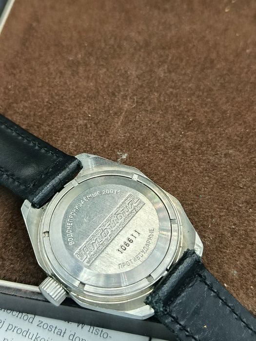 Zegarek Wostok komandorski amfibia mechaniczny