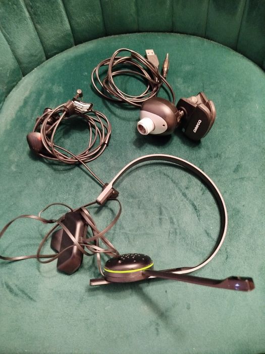 Kamerka Omega 2x słuchawki mikrofonem Xbox, Genesis