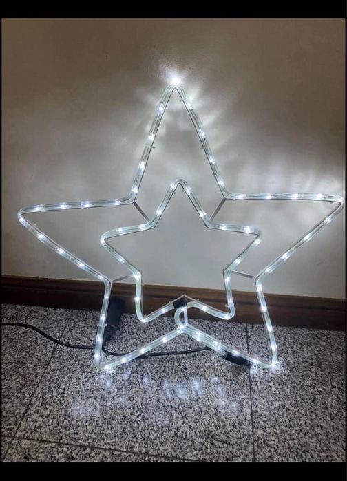 Estrelas de natal iluminação