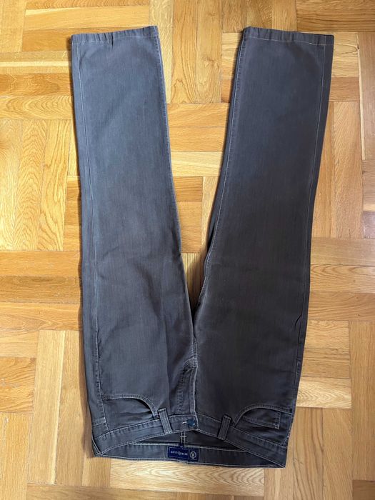 Spodnie sztruksowe męskie marki Henri Lloyd - szerokość w pasie 90 cm