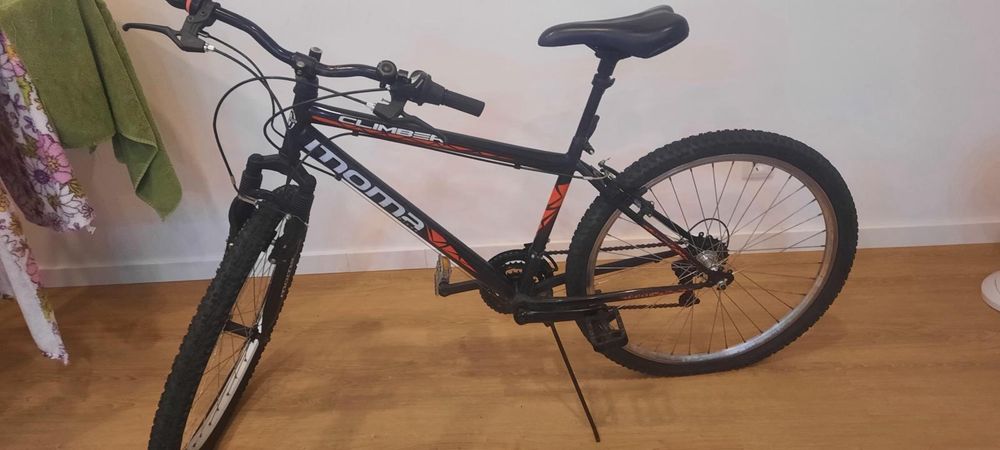 Bicicleta usada.