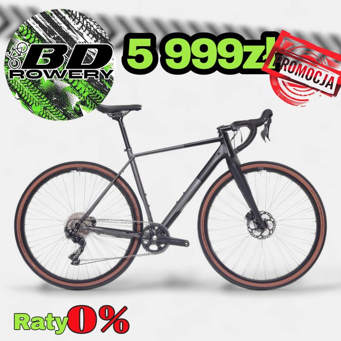 Rower gravel SUPERIOR X-ROAD 6.2 GR  1x10 roz.M  54cm FaVat