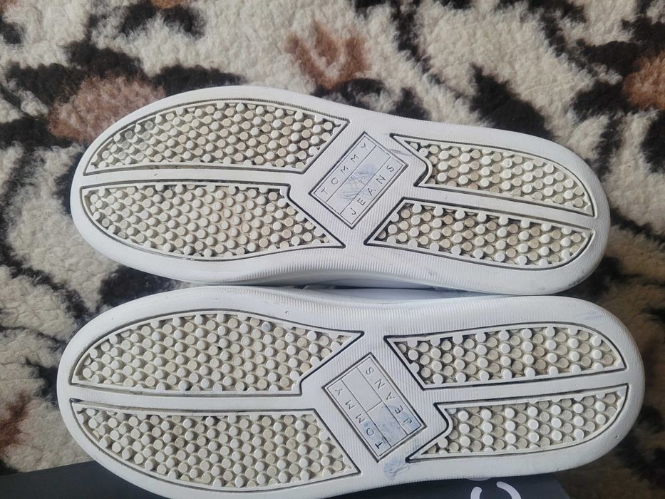 Super buty skórzane platforma Tommy Hilfiger City Flatform wkł.25 cm