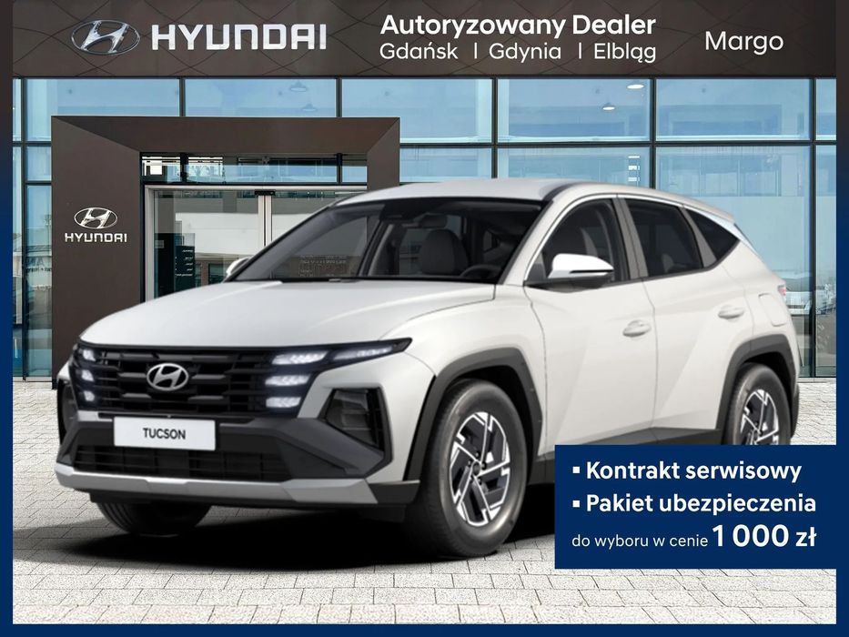 Hyundai Tucson Kamera / Czujniki / Dzienne LED / Tempomat / Hyundai Margo