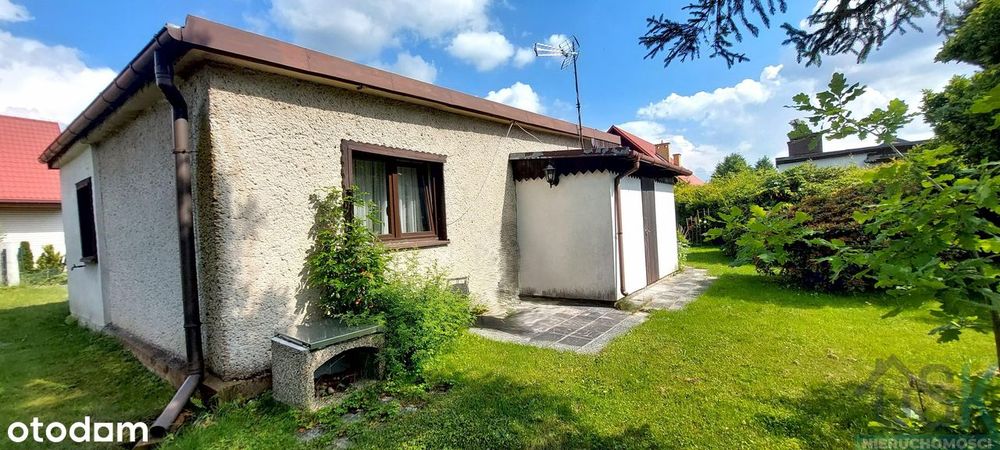 Parterowy dom z ogródkiem w Ustroniu Lipowcu