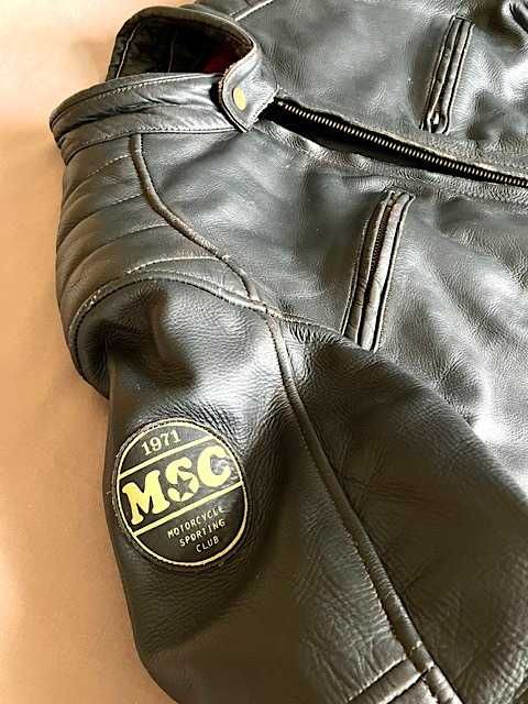 Blusao couro Helston`s