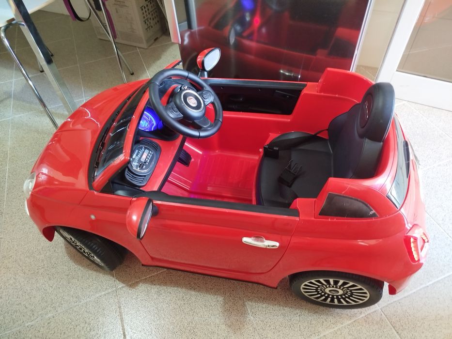 Carro Criança Fiat 500 bateria nova