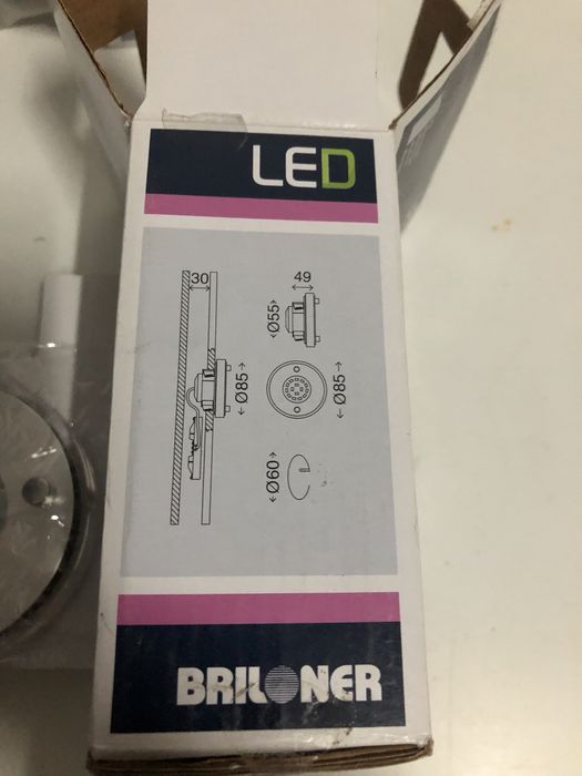 Conjunto de 10 projectores leds